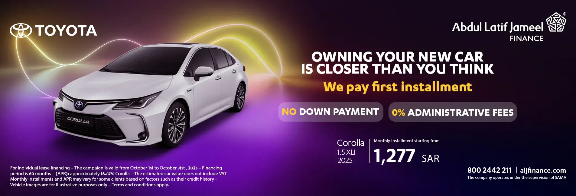 Toyota offer