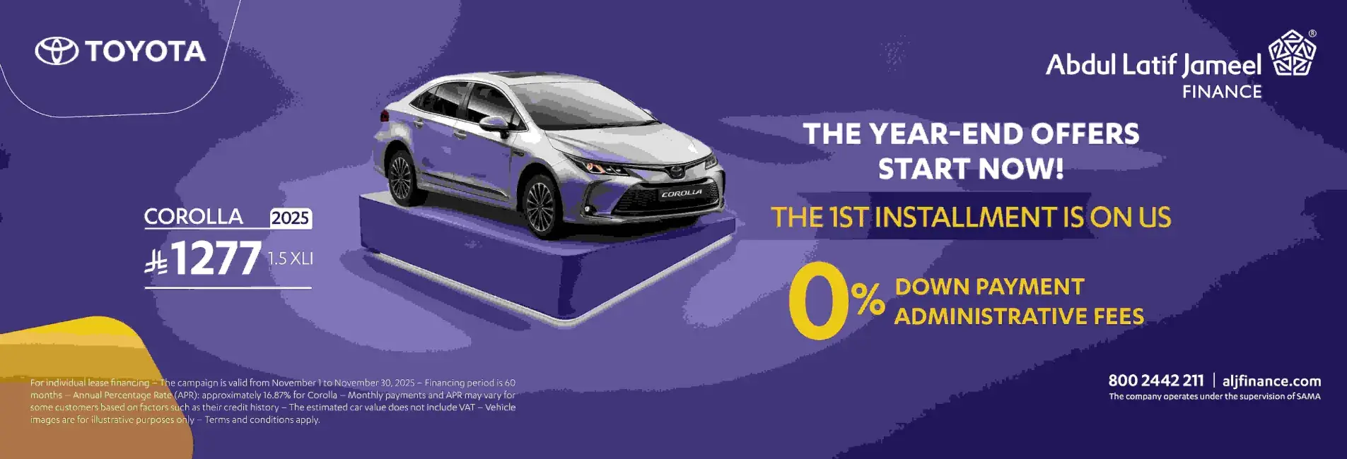 Toyota corolla Offer